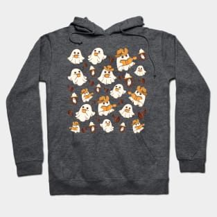 Cute Ghost Pattern - Halloween Hoodie